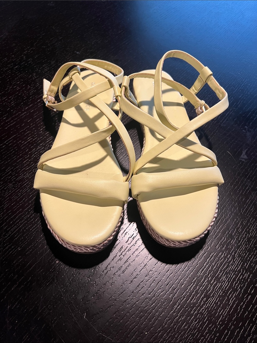 Marc Fisher sandals. No size marked. Looks like 7.
